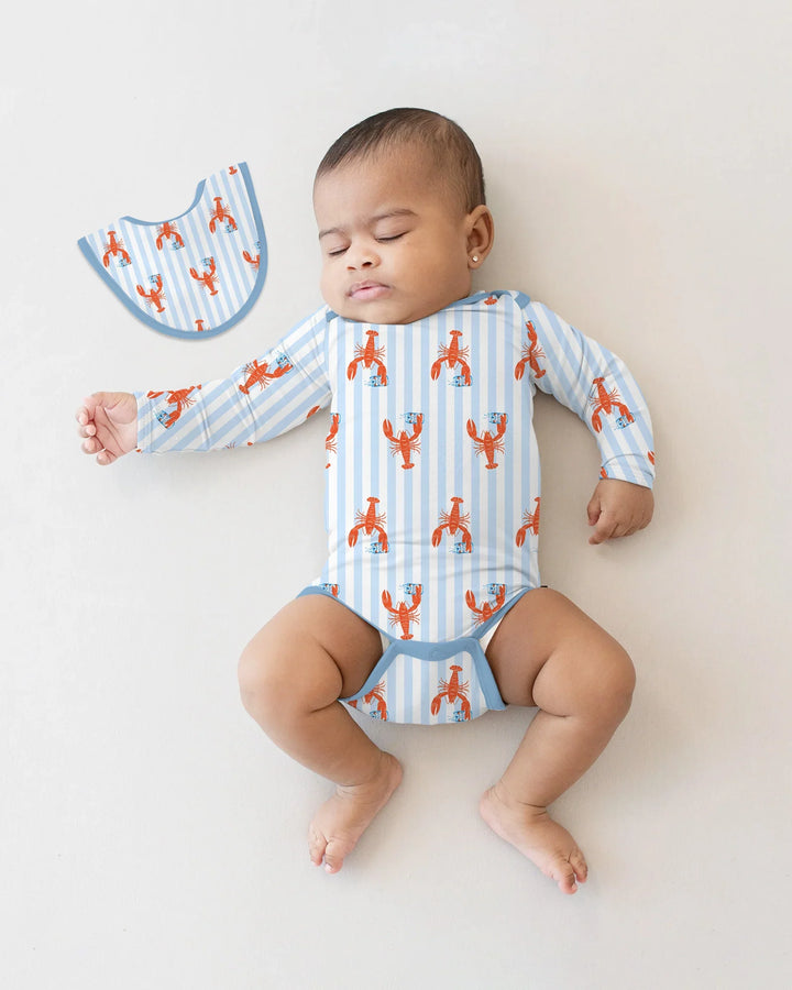 Custom Name Crawfish Beer Season Bamboo Bodysuit