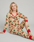 Christmas Sugar Cookie Bamboo Women Pajama Set