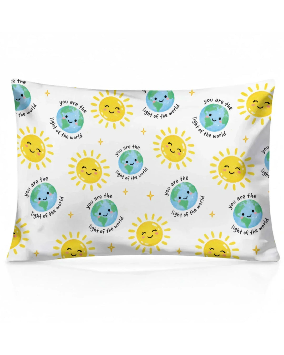 Matthew 5:14 Light of the World Bamboo Pillow Case