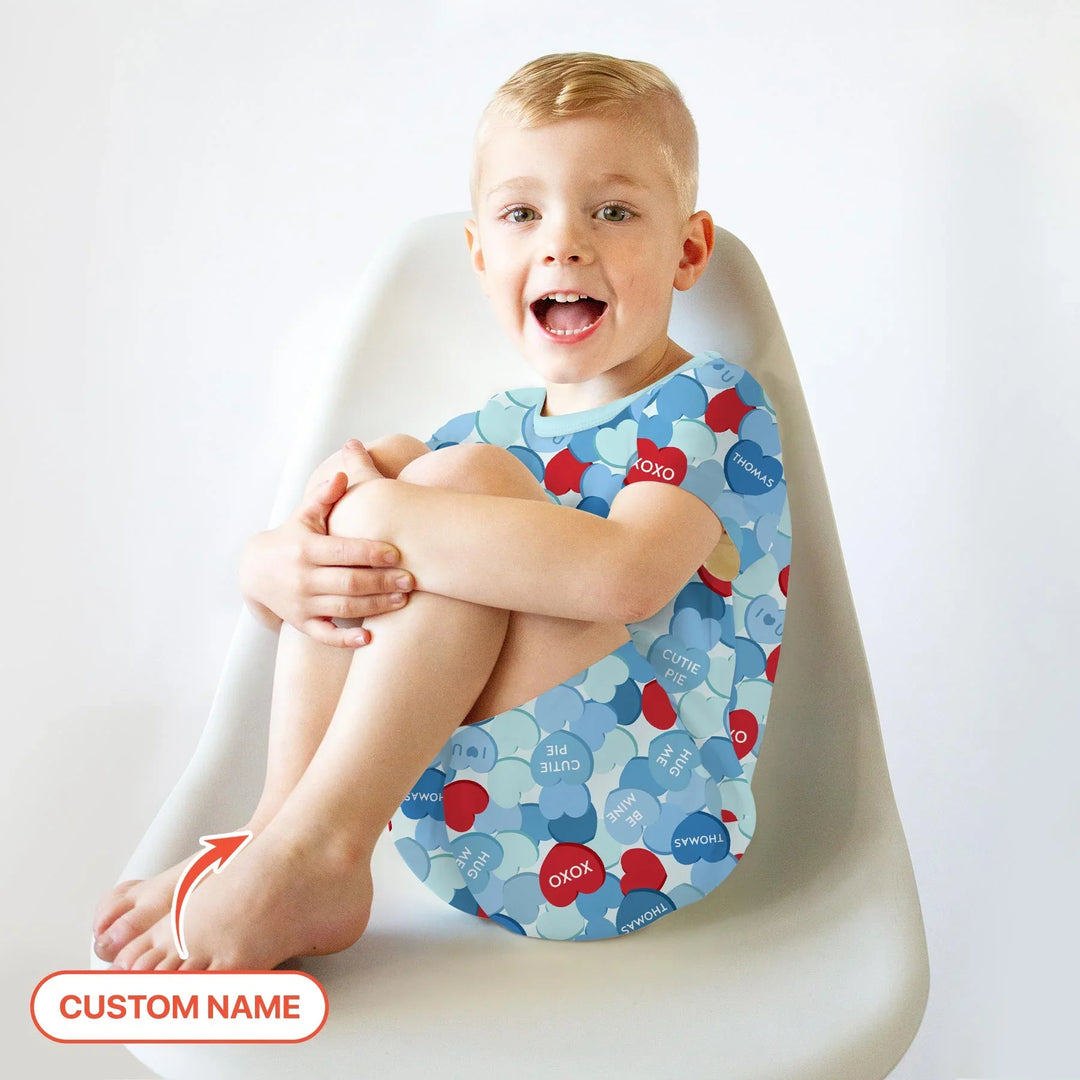 Zweiteiliges Pyjama-Set mit kurzen Ärmeln und Shorts im Sommer-Design
