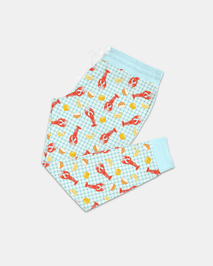 Preppy Langusten-Saison Bambus Damen Schlafanzug-Set