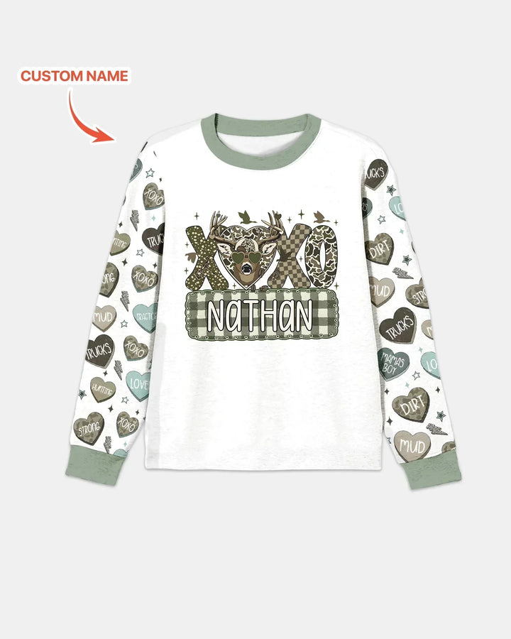 Vorlage Benutzerdefiniertes Herren-Pyjama-Set