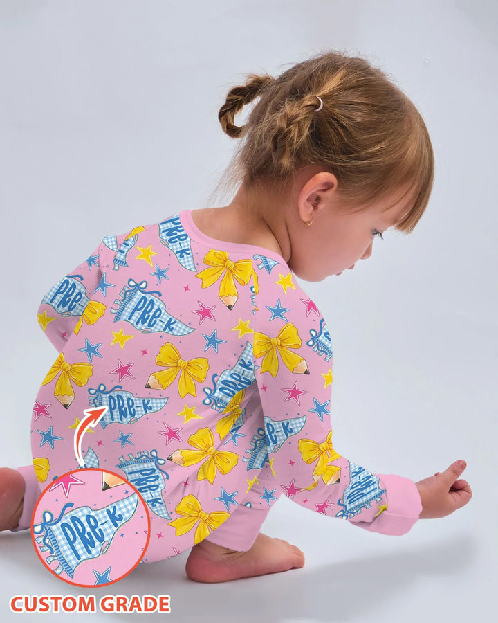 Gerippte Babykleidung mit individuellem Foto - Weich &amp; Skizzenhaft