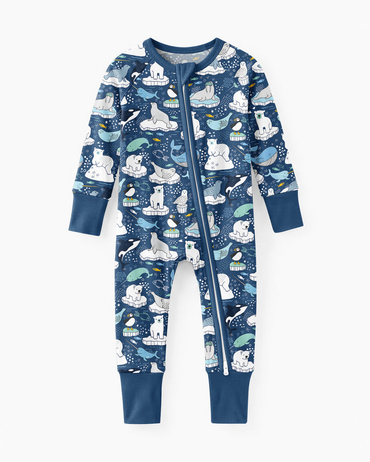 Animal Icebergs Bamboo Convertible Zippy