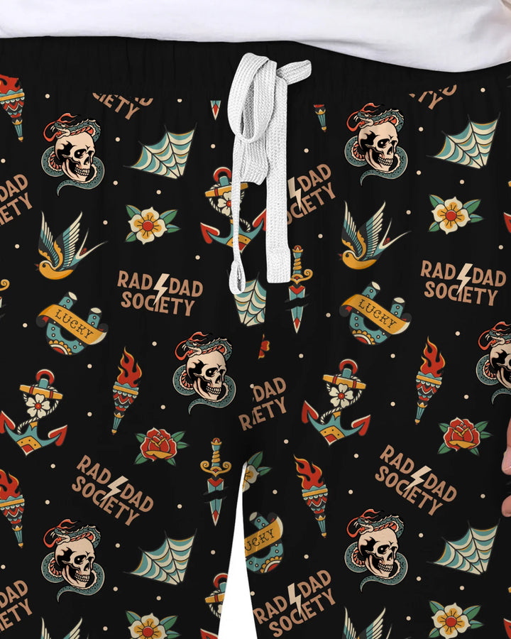 Rad Dad Society Daddy & Me Matching Bamboo Men's Pajama Set