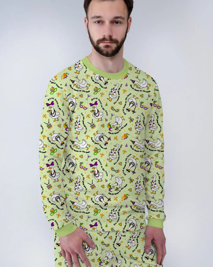Vorlage Herren-Pyjama-Set