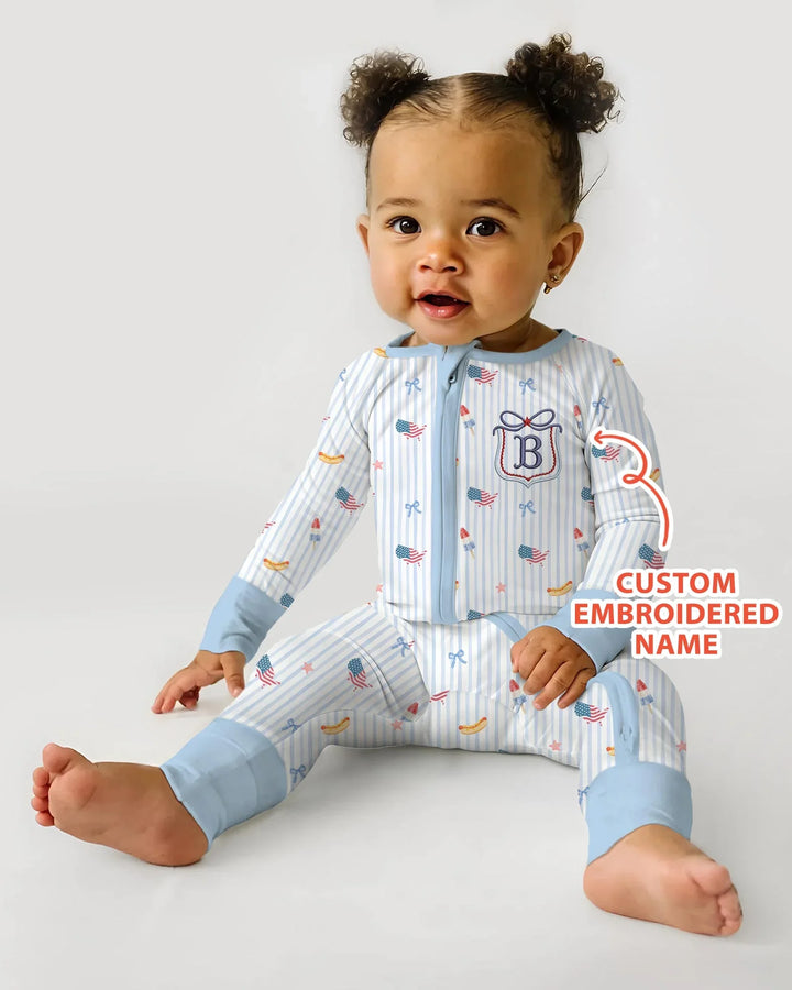 Gerippte Babykleidung mit individuellem Foto - Weich &amp; Skizzenhaft