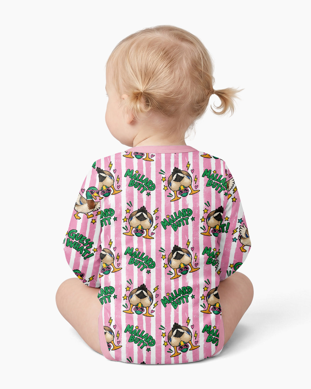 Guess What Mallard Butt Bamboo Bodysuit