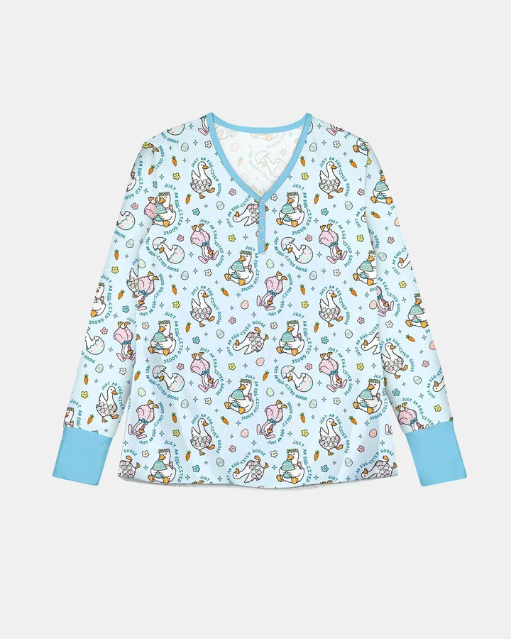 Ostern Silly Goose Bambus Pyjama-Set für Damen