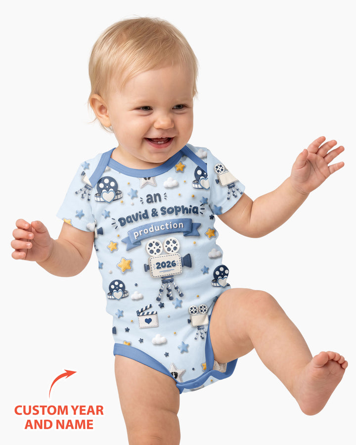 Movie Clapper Bamboo Bodysuit