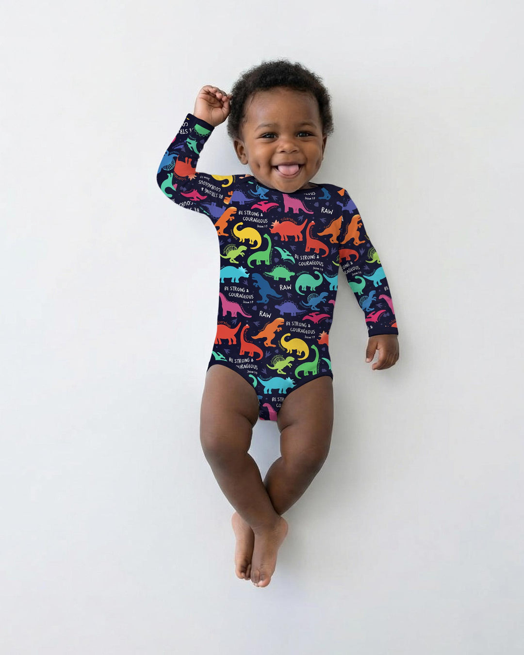 Gerippte Babykleidung mit individuellem Foto - Weich &amp; Skizzenhaft