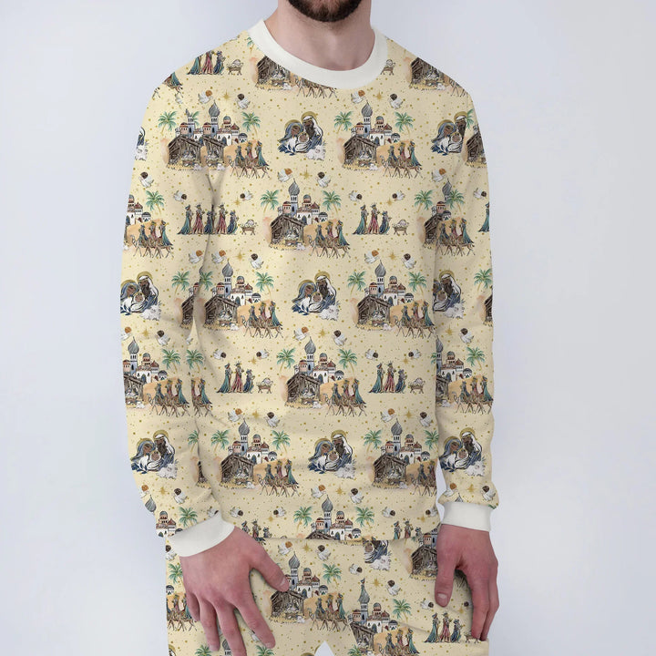 Vorlage Herren-Pyjama-Set
