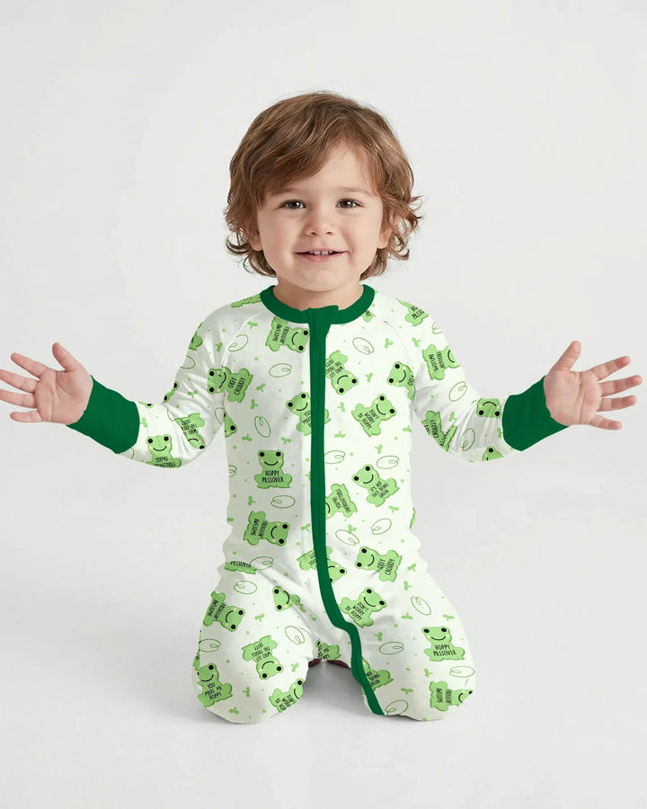 Marzipan Passover Conversation Frogs Bamboo Convertible Zippy