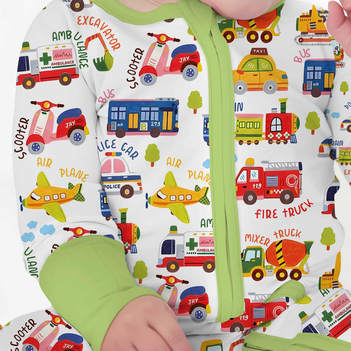 Gerippte Babykleidung mit individuellem Foto - Weich &amp; Skizzenhaft