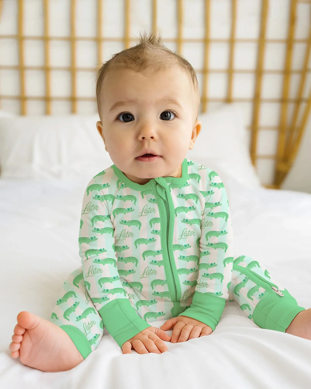 Gerippte Babykleidung mit individuellem Foto - Weich &amp; Skizzenhaft