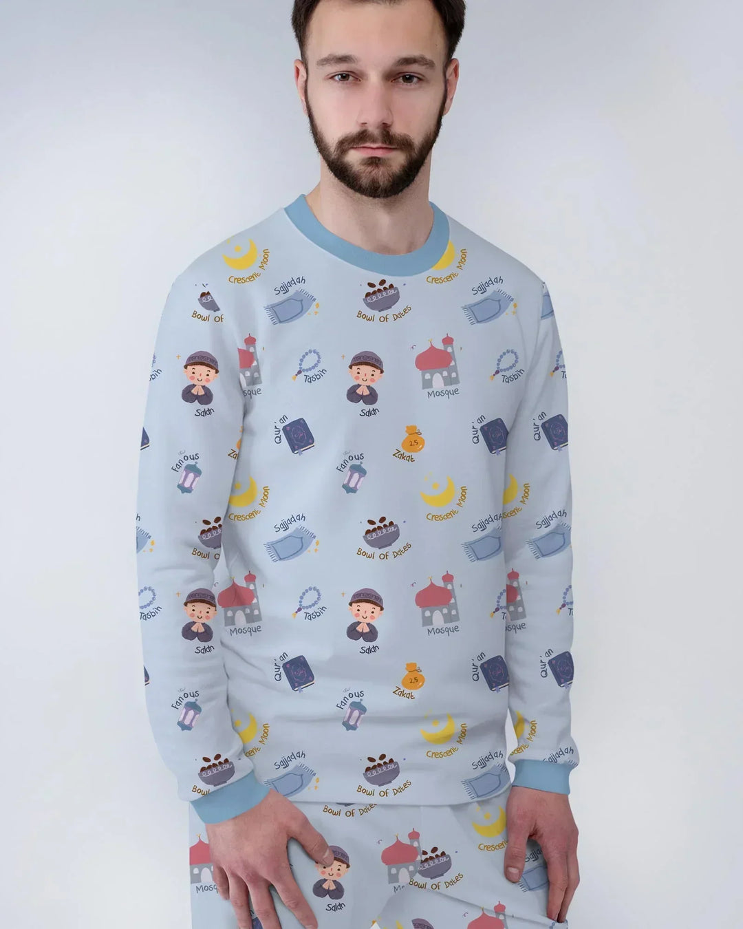 Vorlage Herren-Pyjama-Set