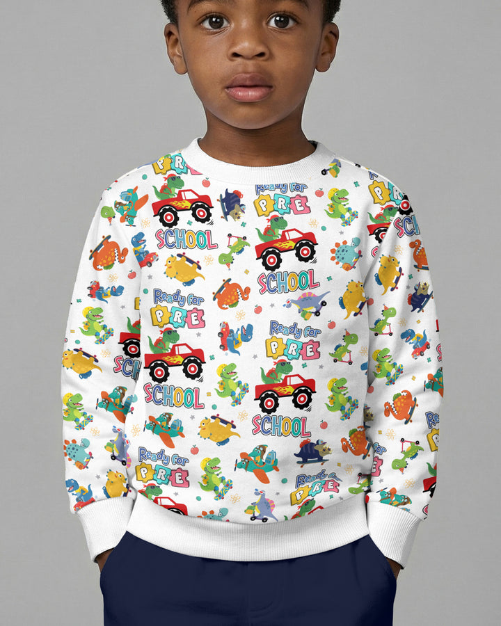 Sweatshirt mit Rundhalsausschnitt aus Bambusfaser