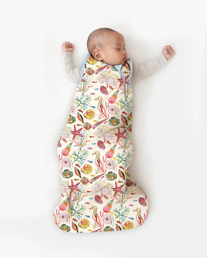 Tropical Reef Whimsy  Bamboo Sleep Bag