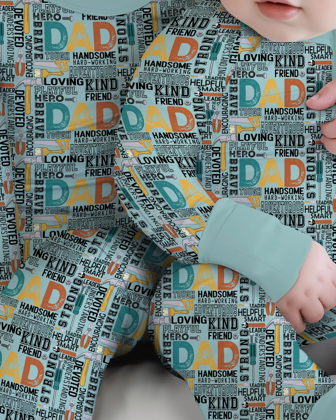 Gerippte Babykleidung mit individuellem Foto - Weich &amp; Skizzenhaft