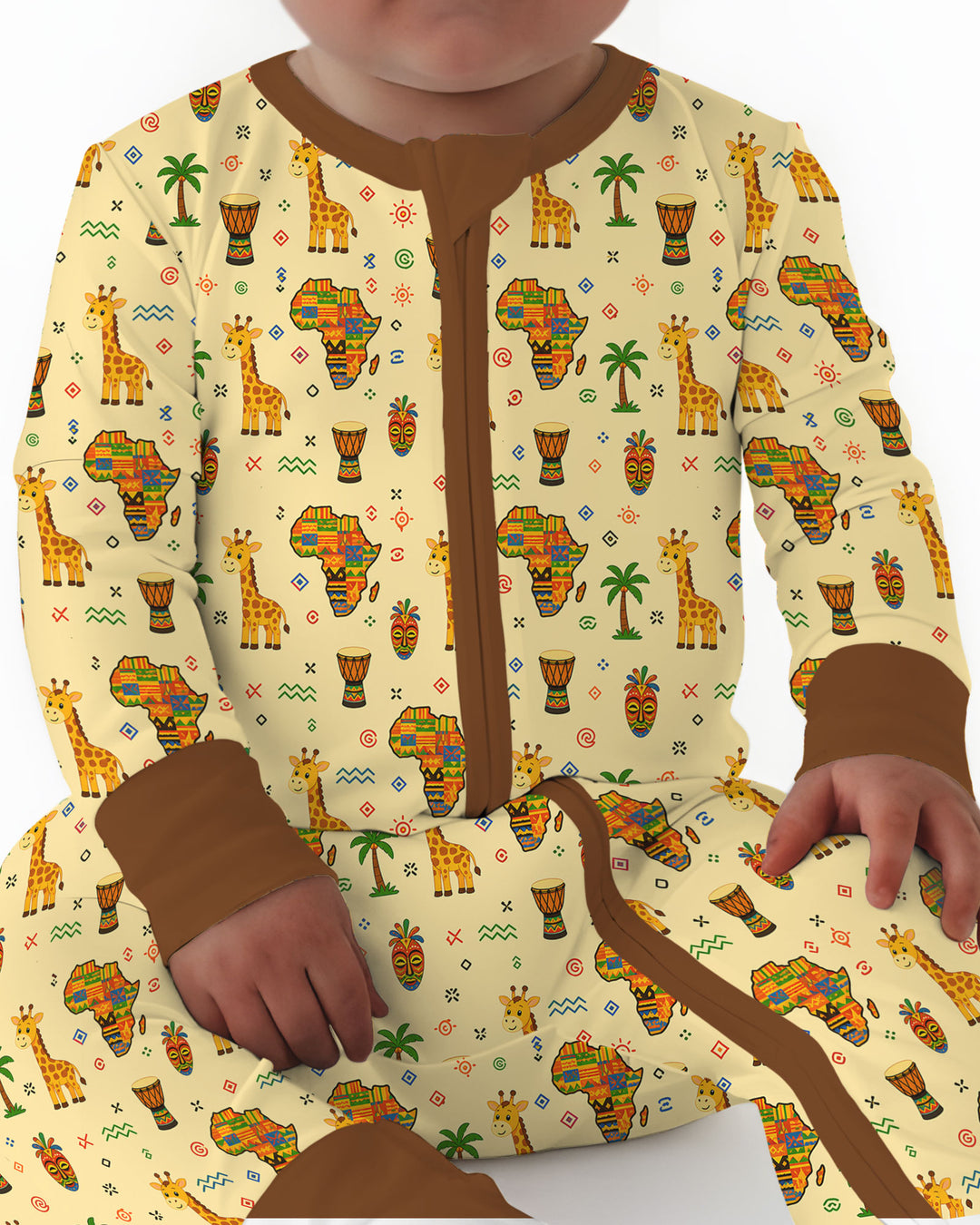 Gerippte Babykleidung mit individuellem Foto - Weich &amp; Skizzenhaft