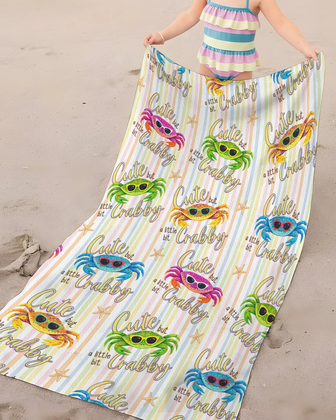 Vorlage Bambus-Strandtuch