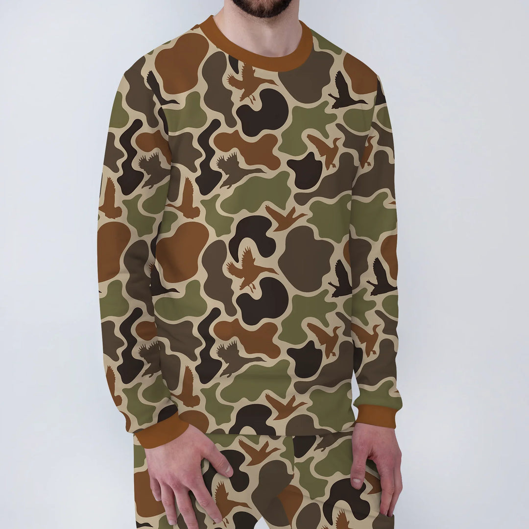 Mallard Hunting Bamboo Men's Pajama Set
