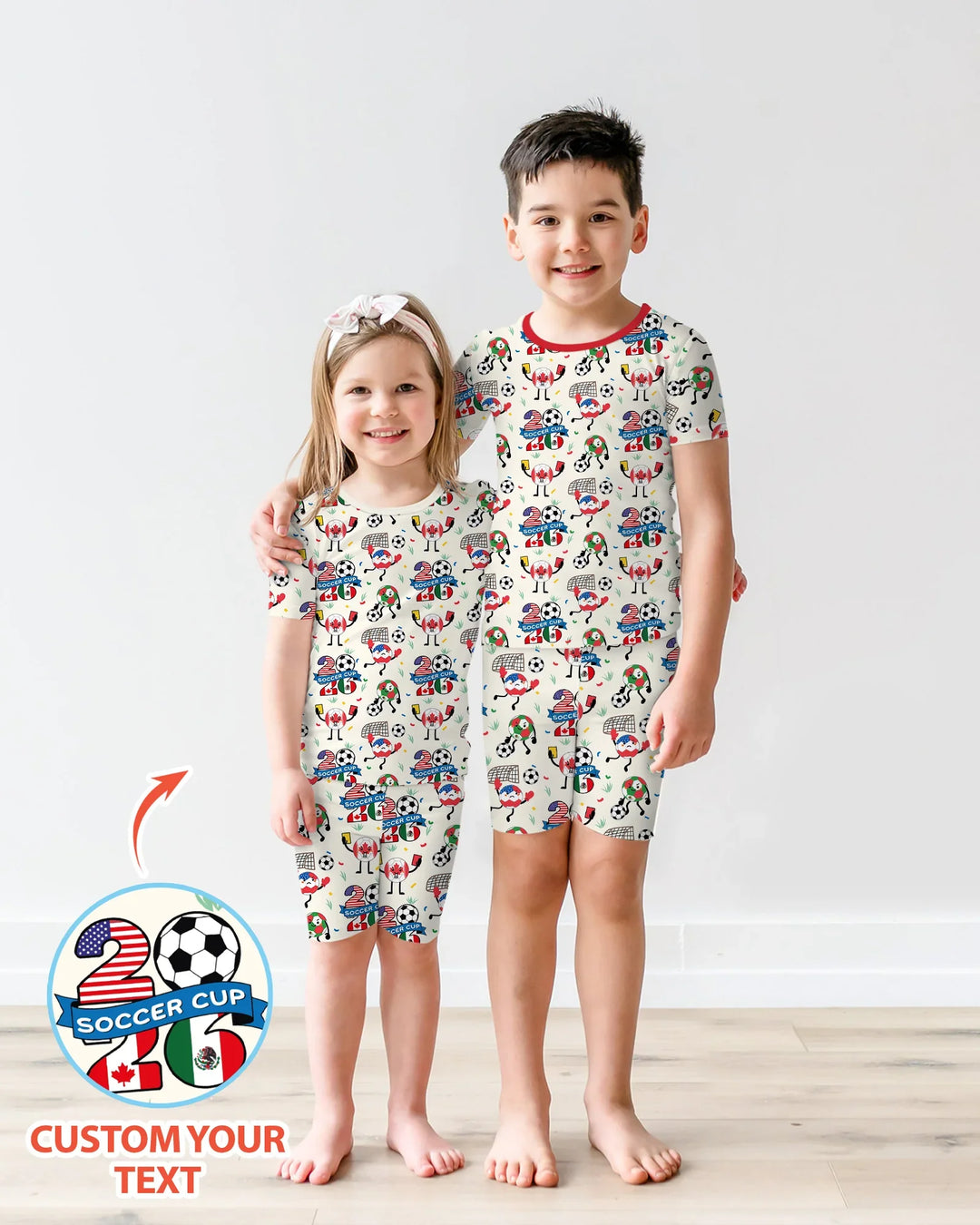 Schlafanzug-Set zweiteilig, kurze Ärmel, kurze Hose, Bambus