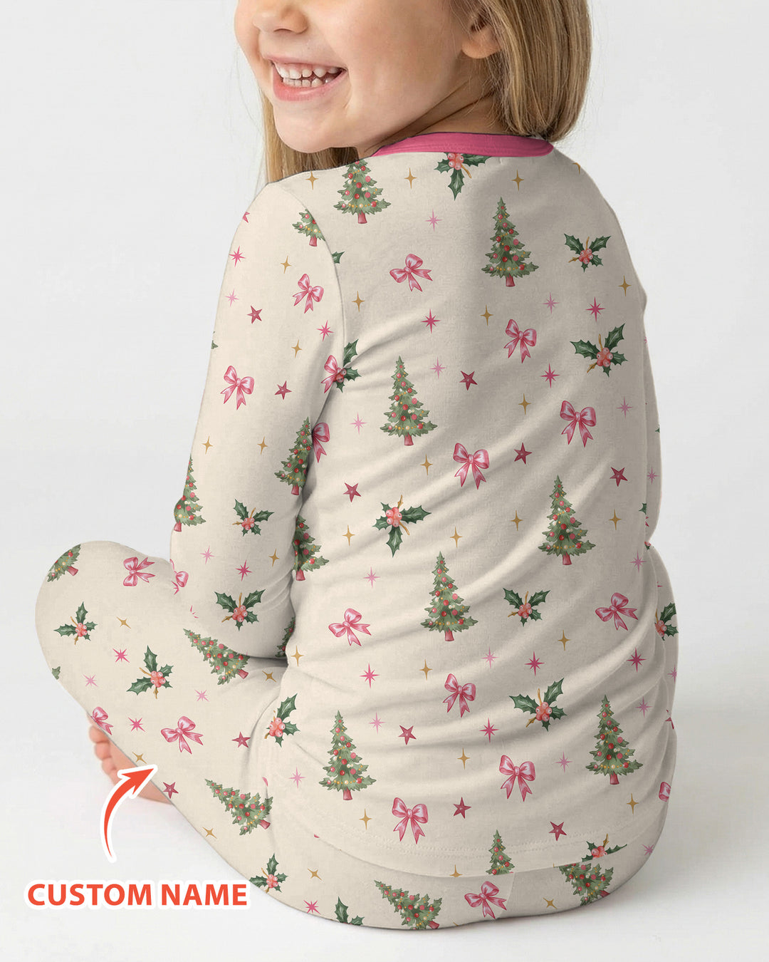 Tis The Season Bamboo Two Piece Long Sleeve Pajama Set