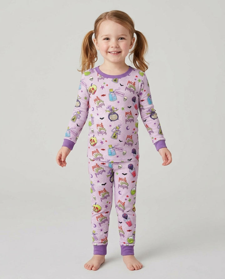 Pick Your Poison Bamboo Two Piece Long Sleeve Pajama Set