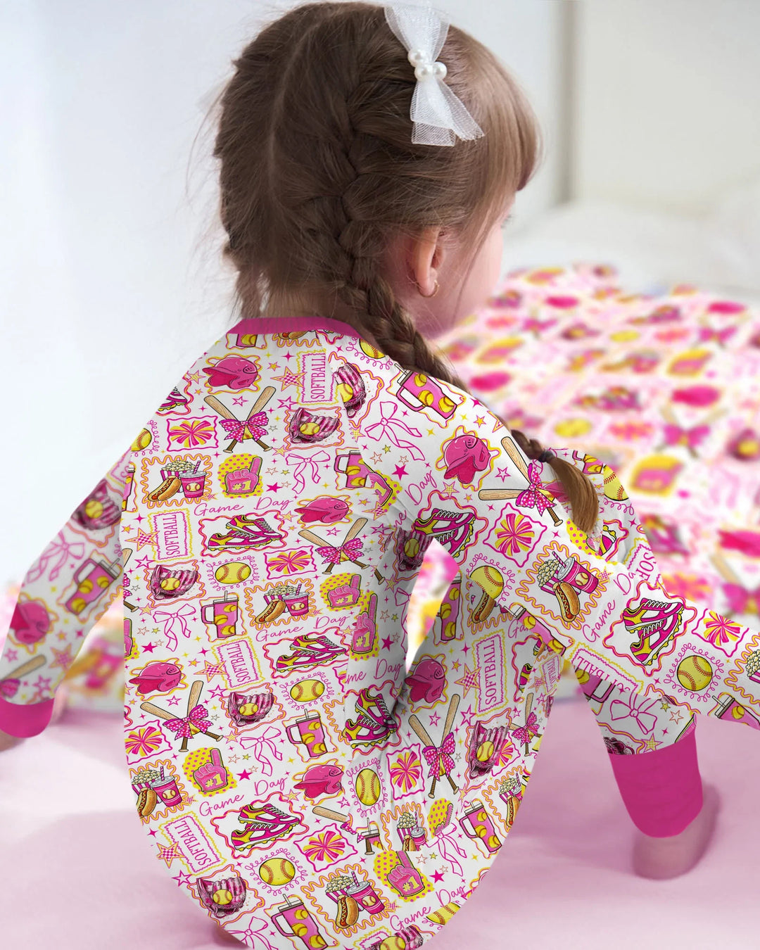 Gerippte Babykleidung mit individuellem Foto - Weich &amp; Skizzenhaft