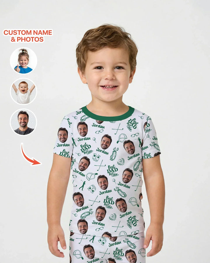 Zweiteiliges, kurzärmliges Pyjama-Set mit Marienkäfern