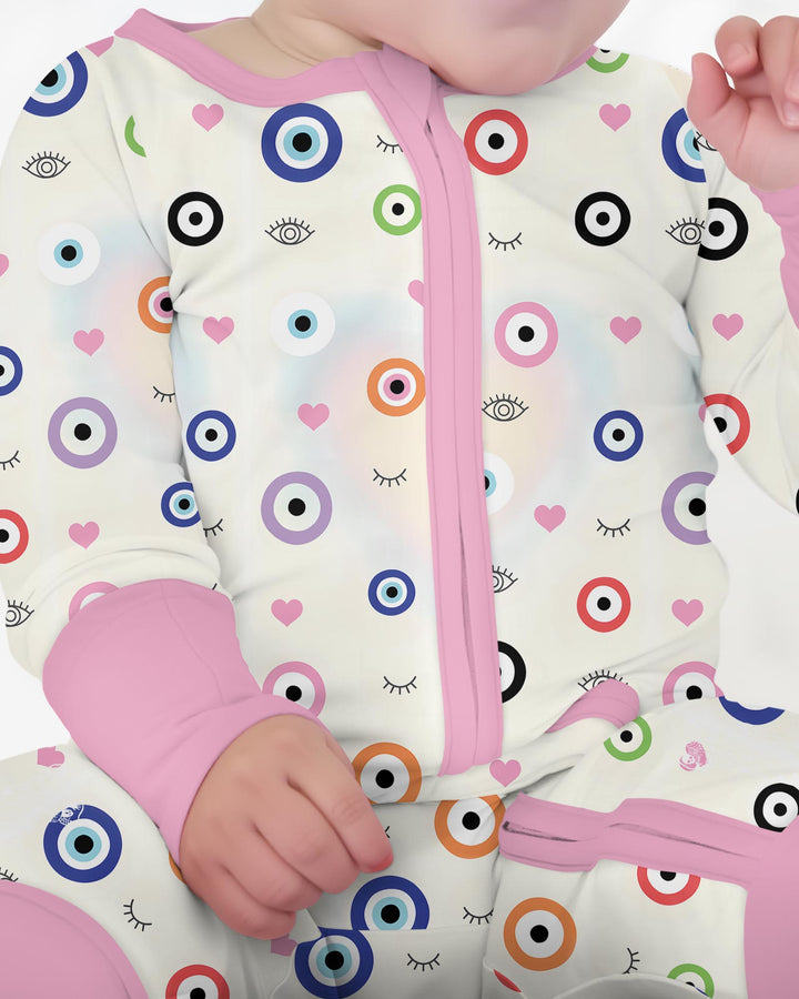 Evil Eye Bamboo Convertible Zippy