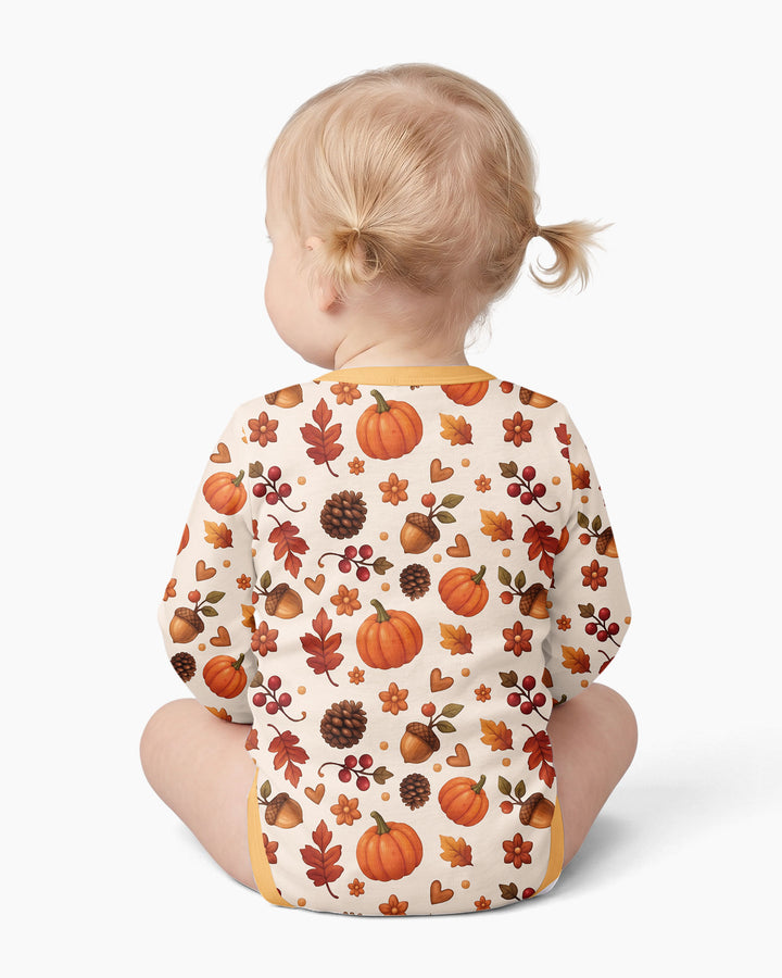 Cozy Hunny Bear Fall Bamboo Bodysuit