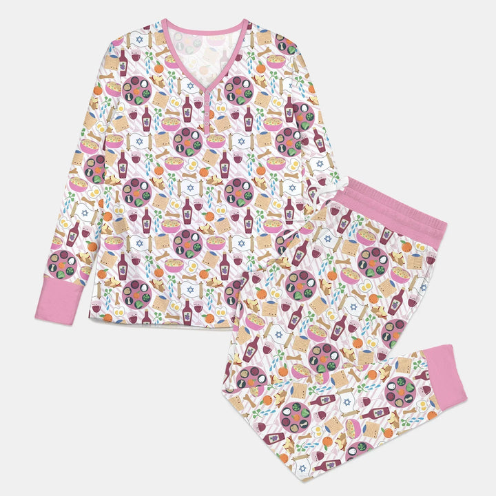 Vorlage für individuelles Damen-Pyjama-Set