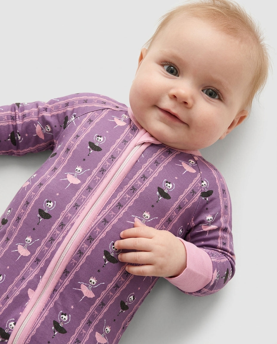 Gerippte Babykleidung mit individuellem Foto - Weich &amp; Skizzenhaft