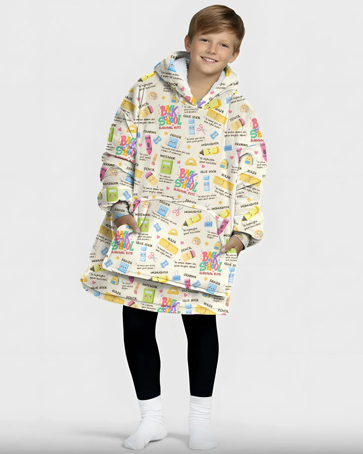 Benutzerdefinierter Bambus-Deckenhoodie (Vorlage)
