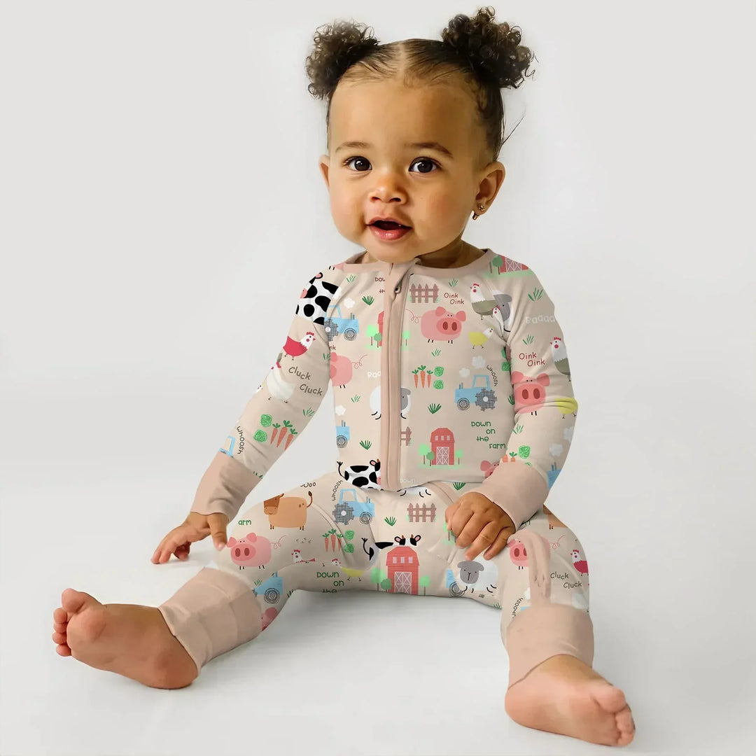 Gerippte Babykleidung mit individuellem Foto - Weich &amp; Skizzenhaft