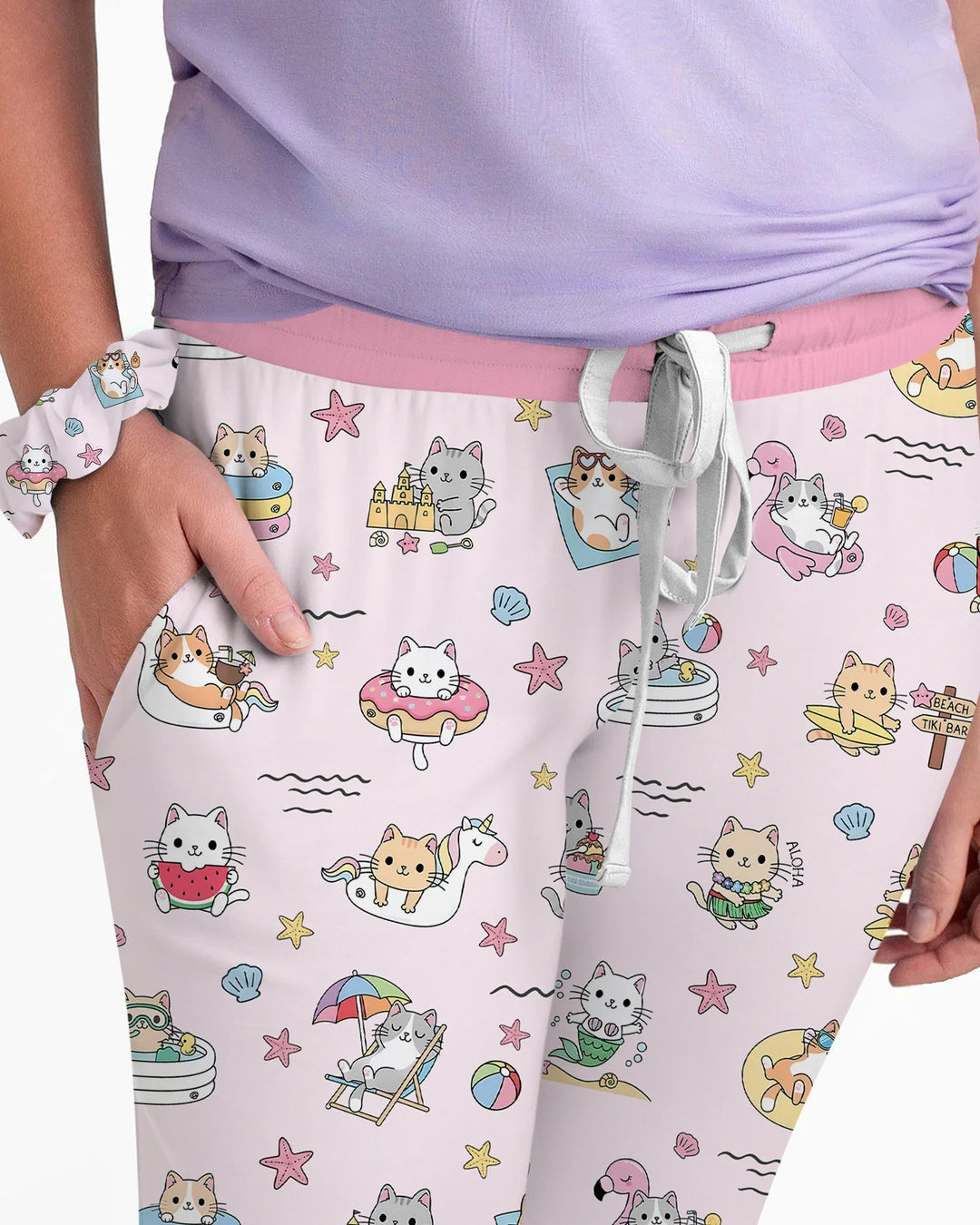 Vorlage Bambus Damen Pyjama Set