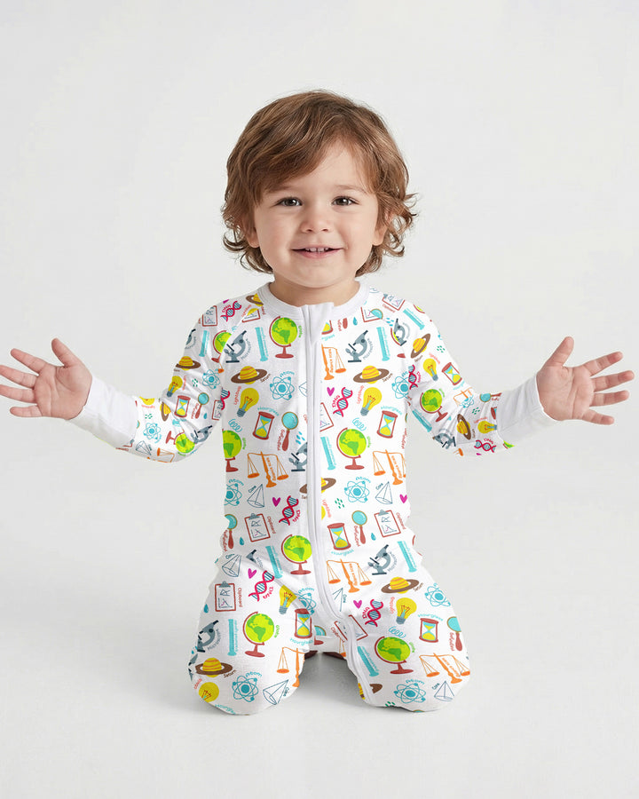 Gerippte Babykleidung mit individuellem Foto - Weich &amp; Skizzenhaft