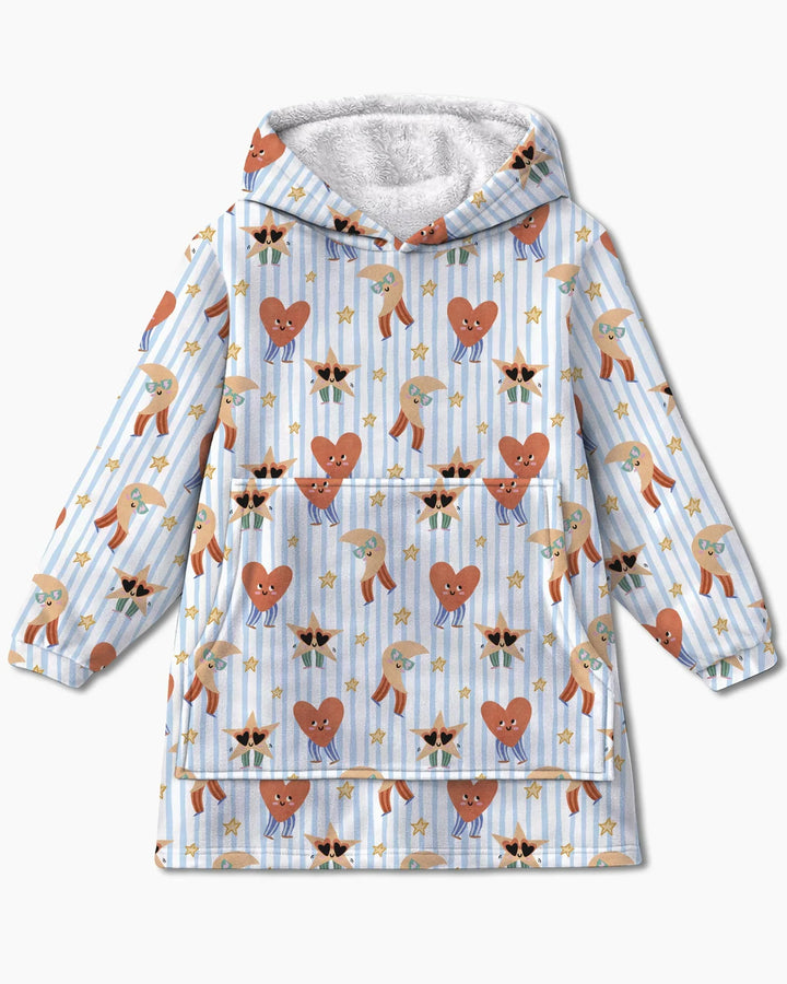 Dance More Dances Tragbarer Bambus-Decken-Hoodie