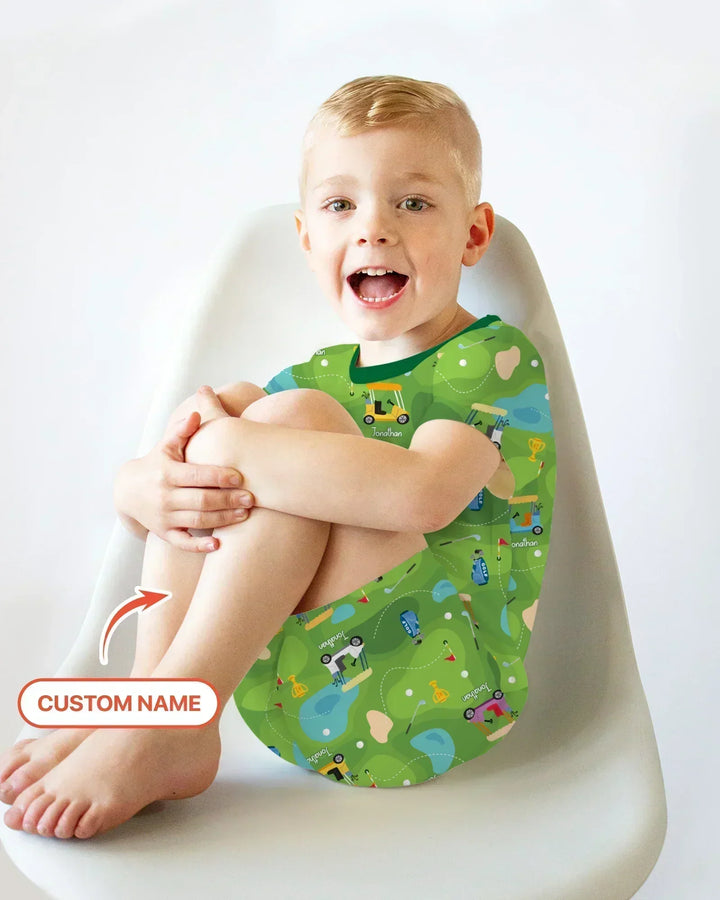 Zweiteiliges Pyjama-Set mit kurzen Ärmeln und Shorts im Sommer-Design
