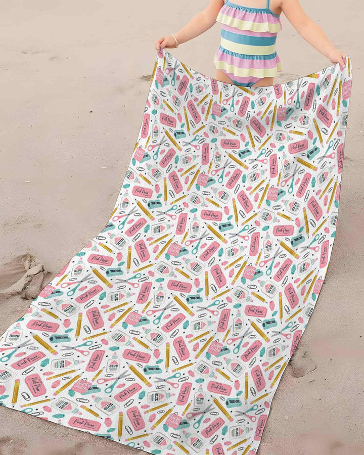 Vorlage Bambus-Strandtuch