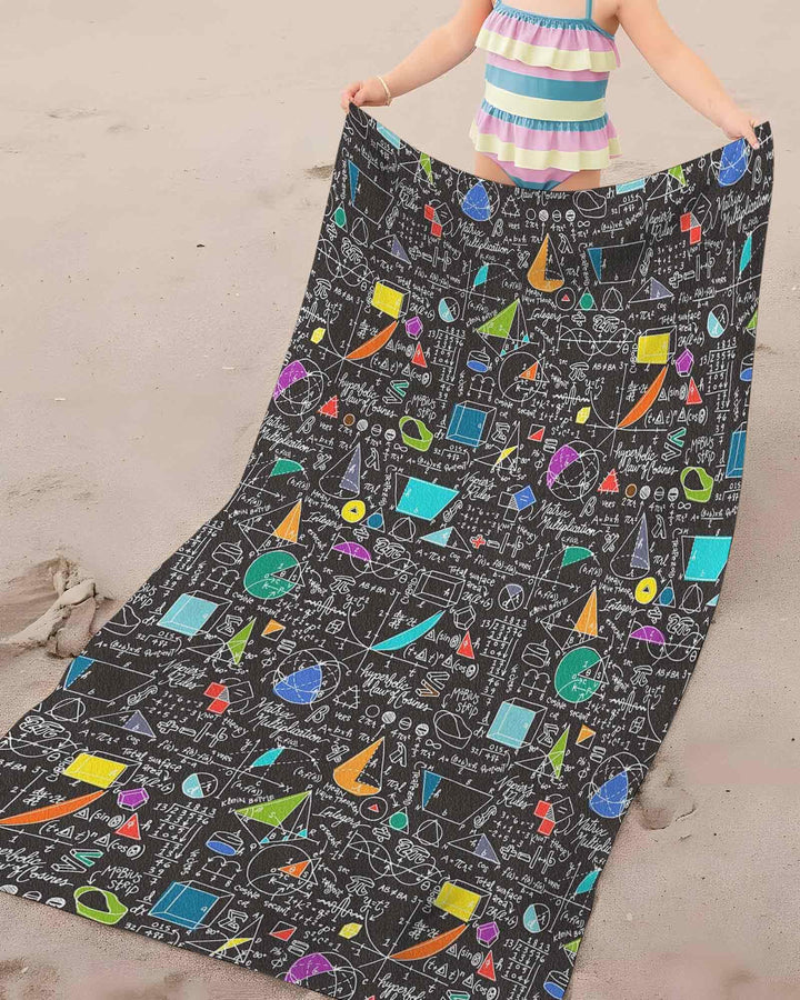 STEM Sketchbook Bamboo Beach Towel