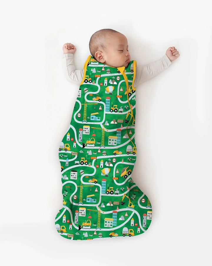 Little Builder Construction Zone Bamboo Sleep Bag