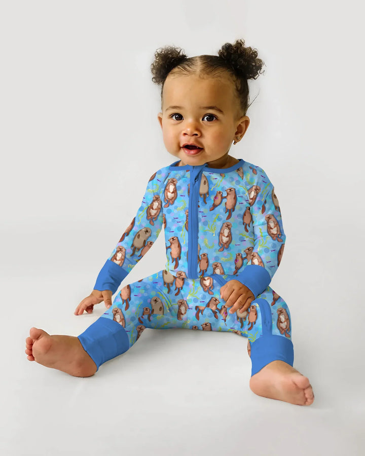 Gerippte Babykleidung mit individuellem Foto - Weich &amp; Skizzenhaft