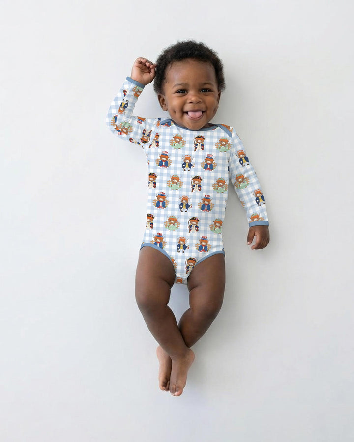 Gerippte Babykleidung mit individuellem Foto - Weich &amp; Skizzenhaft