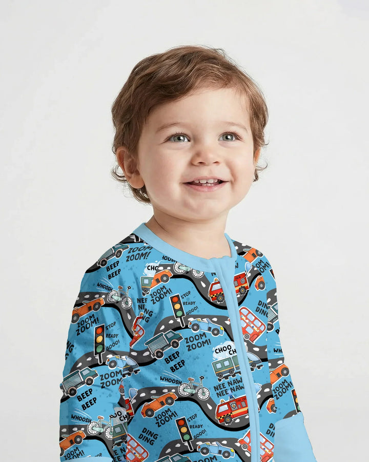 Gerippte Babykleidung mit individuellem Foto - Weich &amp; Skizzenhaft