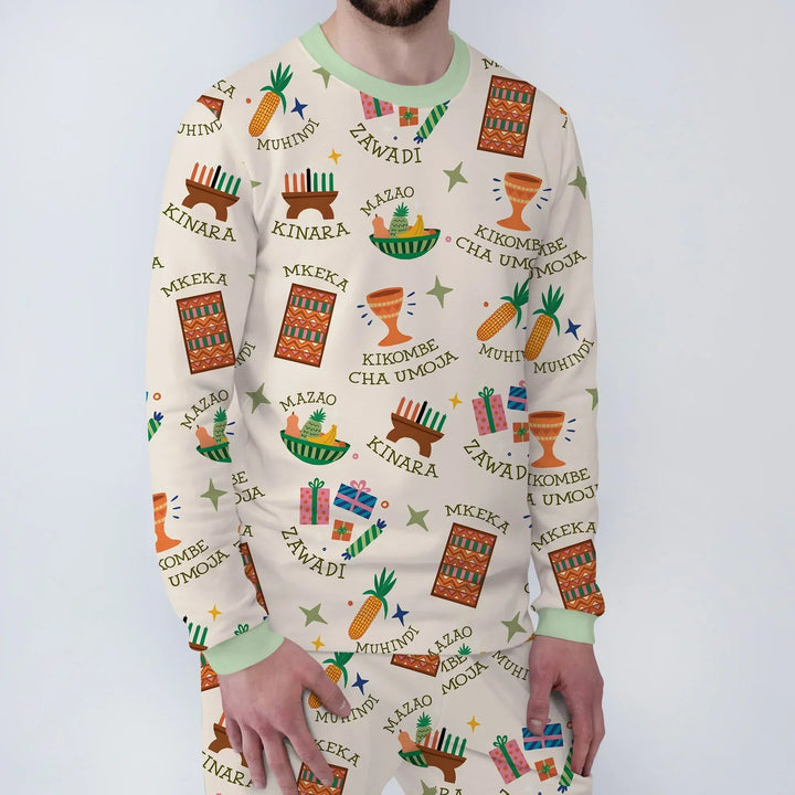 Vorlage Herren-Pyjama-Set