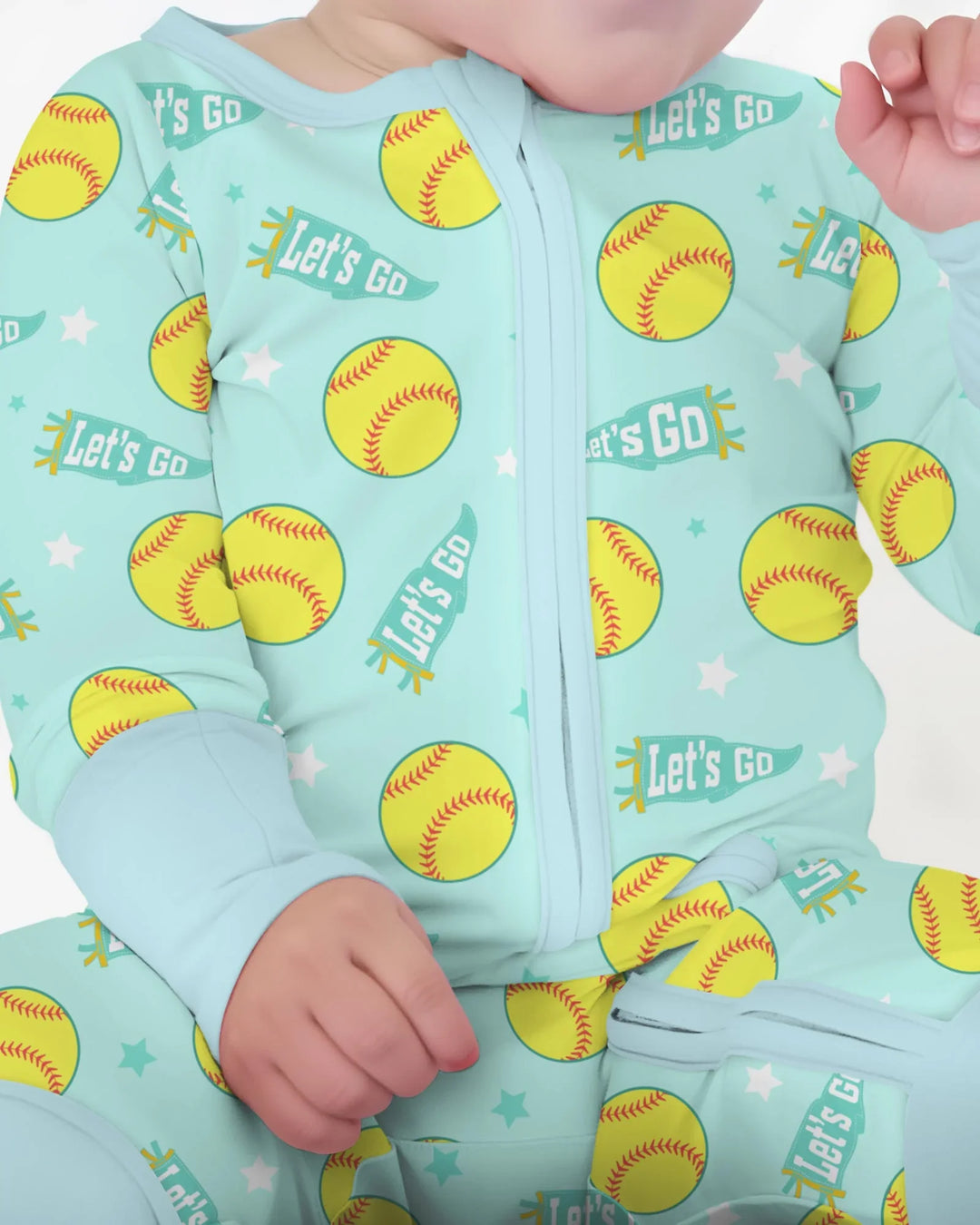 Softball Lovers Bamboo Convertible Zippy
