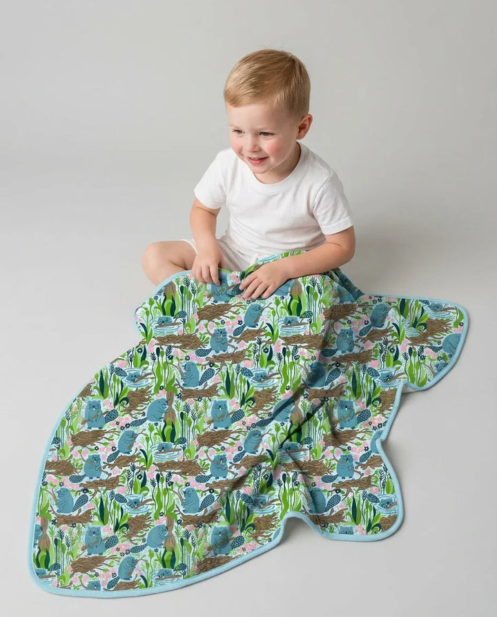 Little Dam Builders Bamboo Blanket